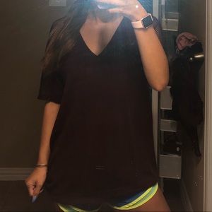 American eagle mesh shoulder T-shirt